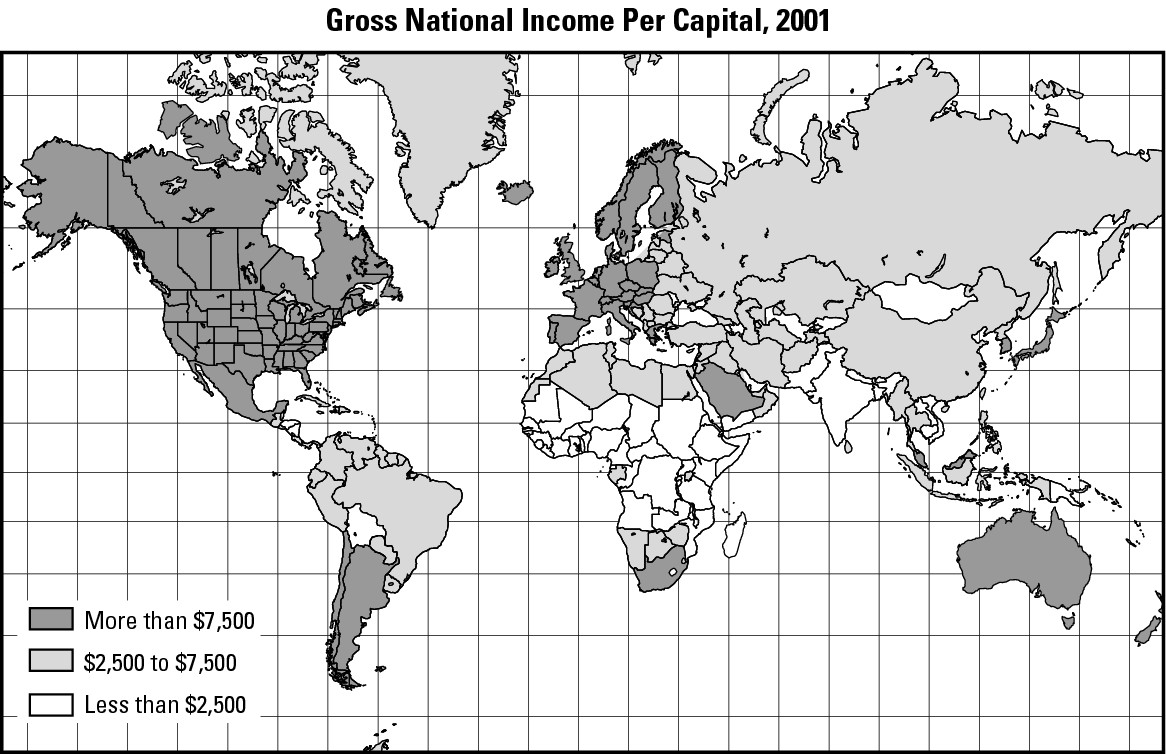 Figure 11-6: Wealth (Gross National Income per capita).