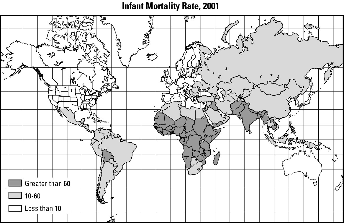 Figure 11-8: Infant mortality rate.