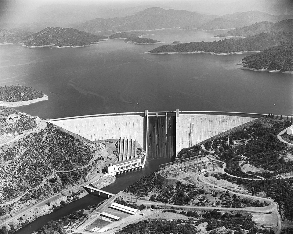 Figure 16-6: Dams may produce hydro-electric power while promoting flood control, irrigation, recreation, and drinking water supply.