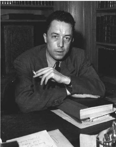 Albert Camus. Camus, Albert, photograph. AP Images.