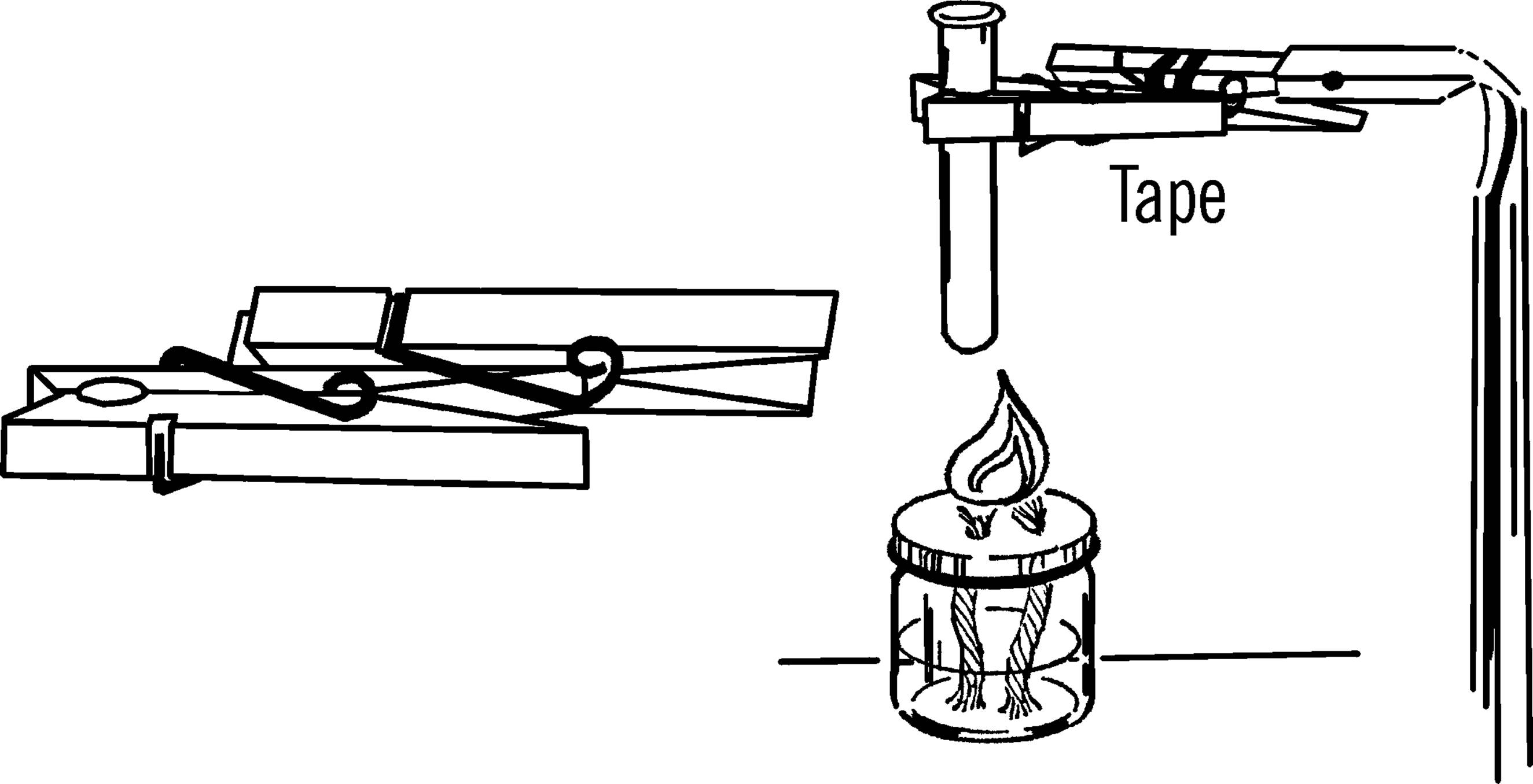 Burette clamp and test tube holder.