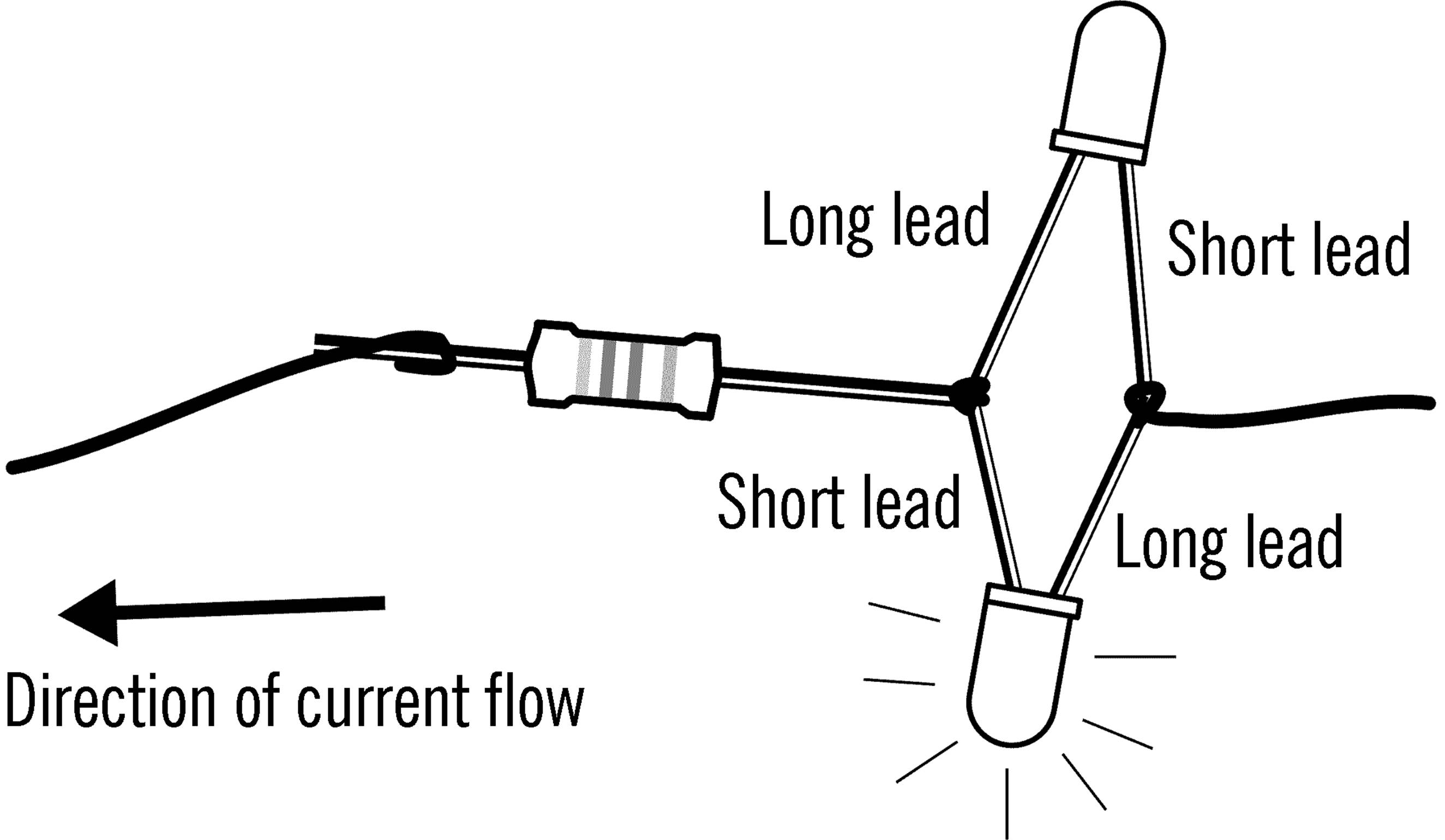 Current flow indicator wiring